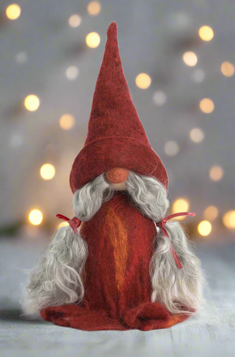 Tomte Gnome - Hilma (Red Dress) Tomte Gnome - Hilma (Red Dress)