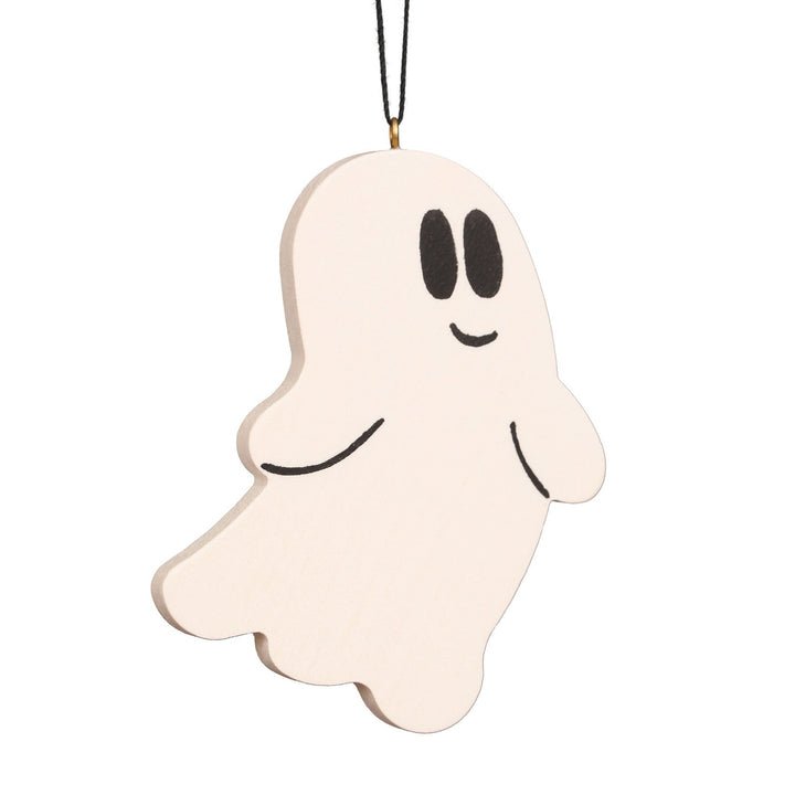 Halloween Hanging Decorations - Wooden Ghost