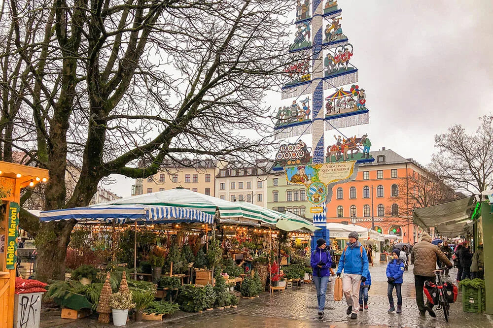 Christmas Market Magic: A Stroll Through Munich’s Viktualienmarkt