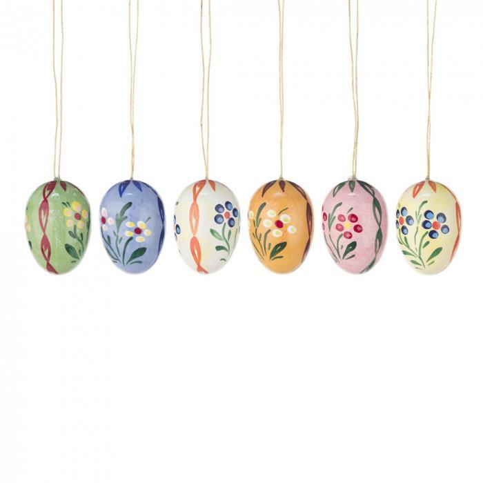 Wooden Eggs - Hanging