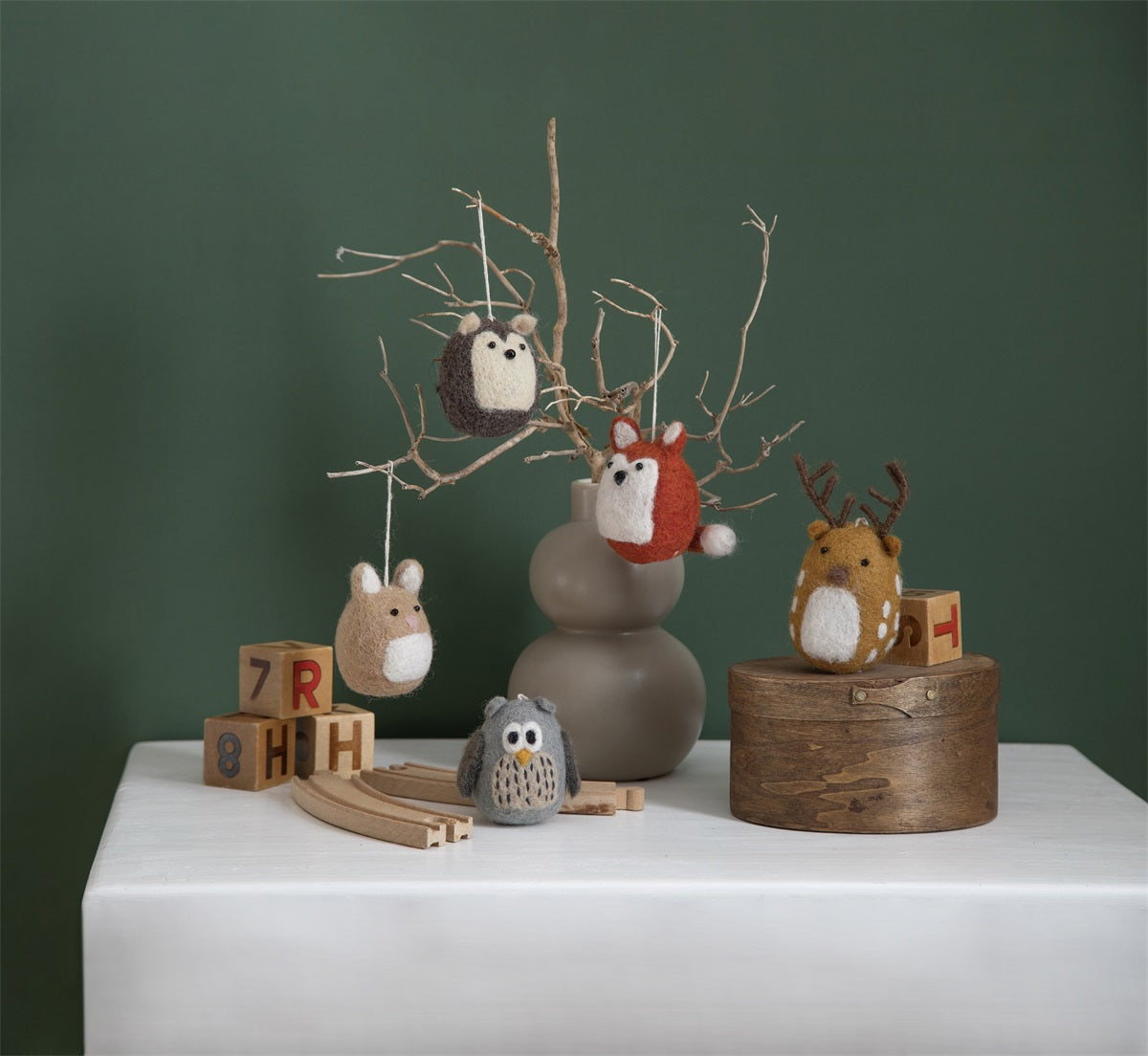 Felt Decorations for Halloween and Fall