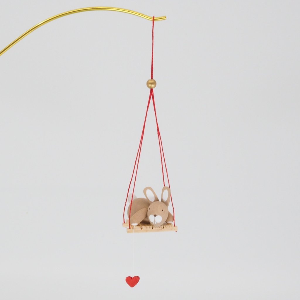 Wooden Easter Ornaments - Hanging