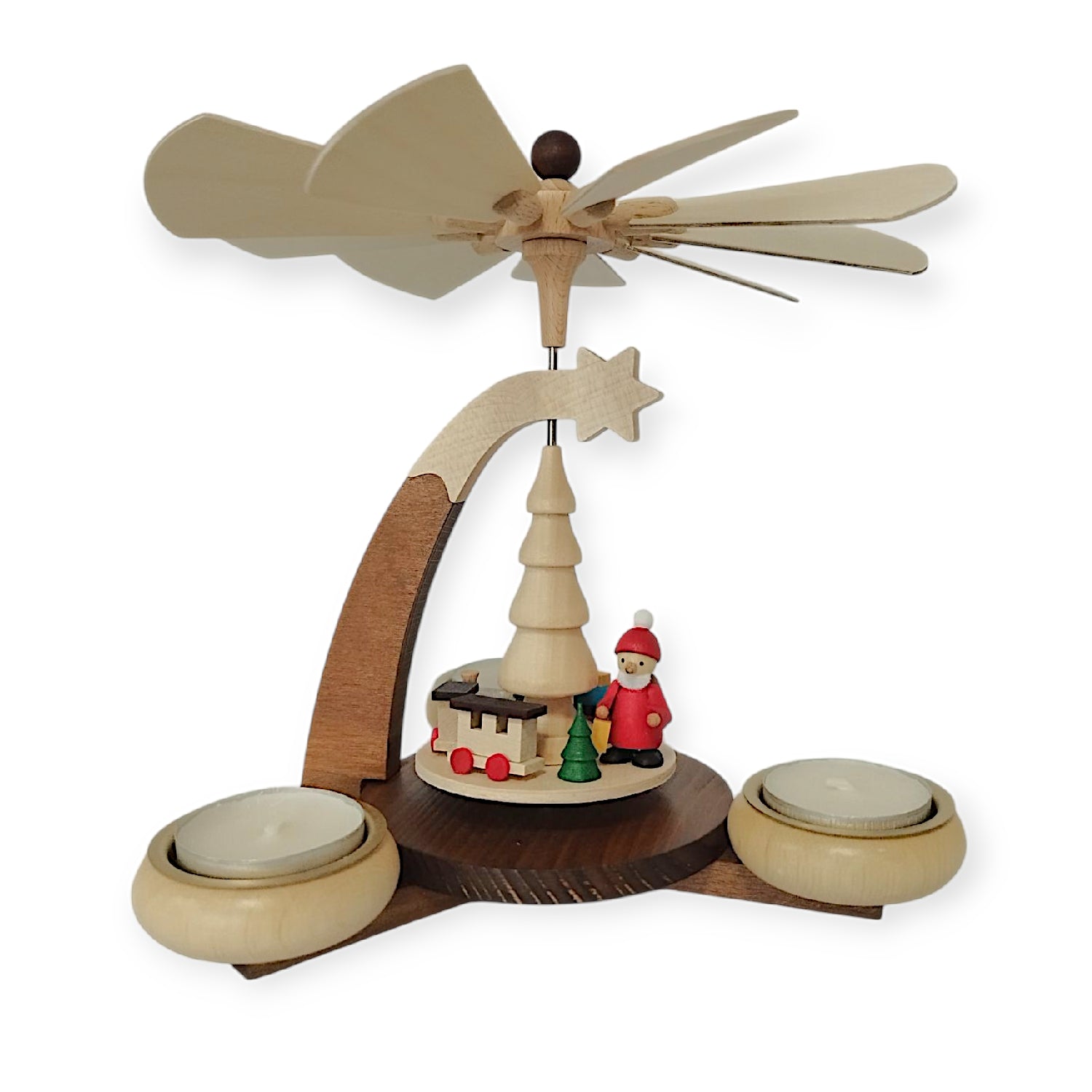Christmas Pyramid (Medium)- Santa and Train