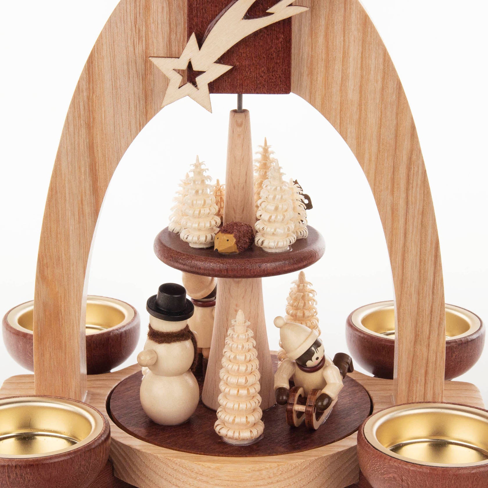 2 Tier Pyramid - Winter Children