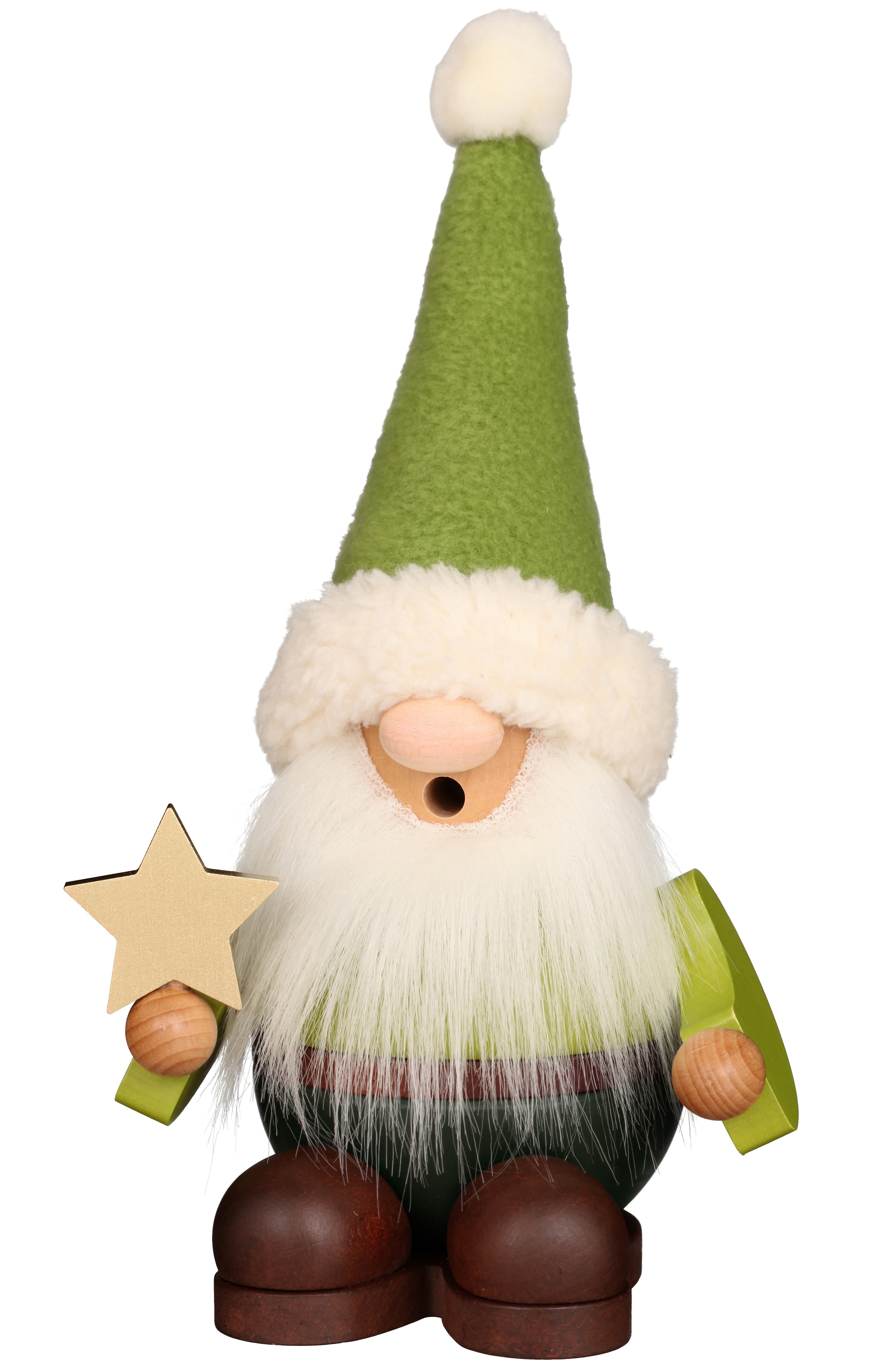 Incense Burner - Ball Dwarf Green