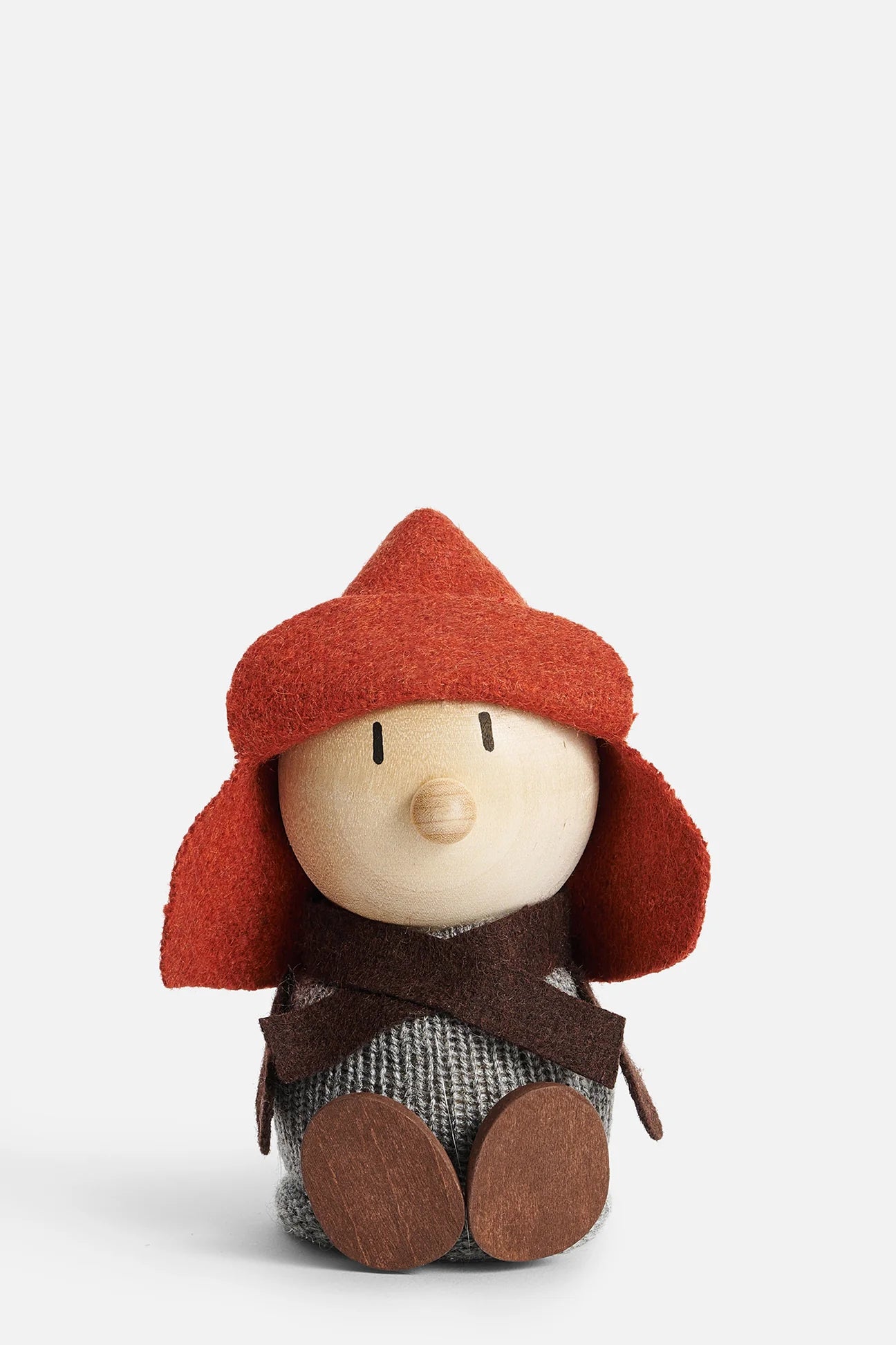 Tomte Gnome - Cousin Hugo (orange cap)