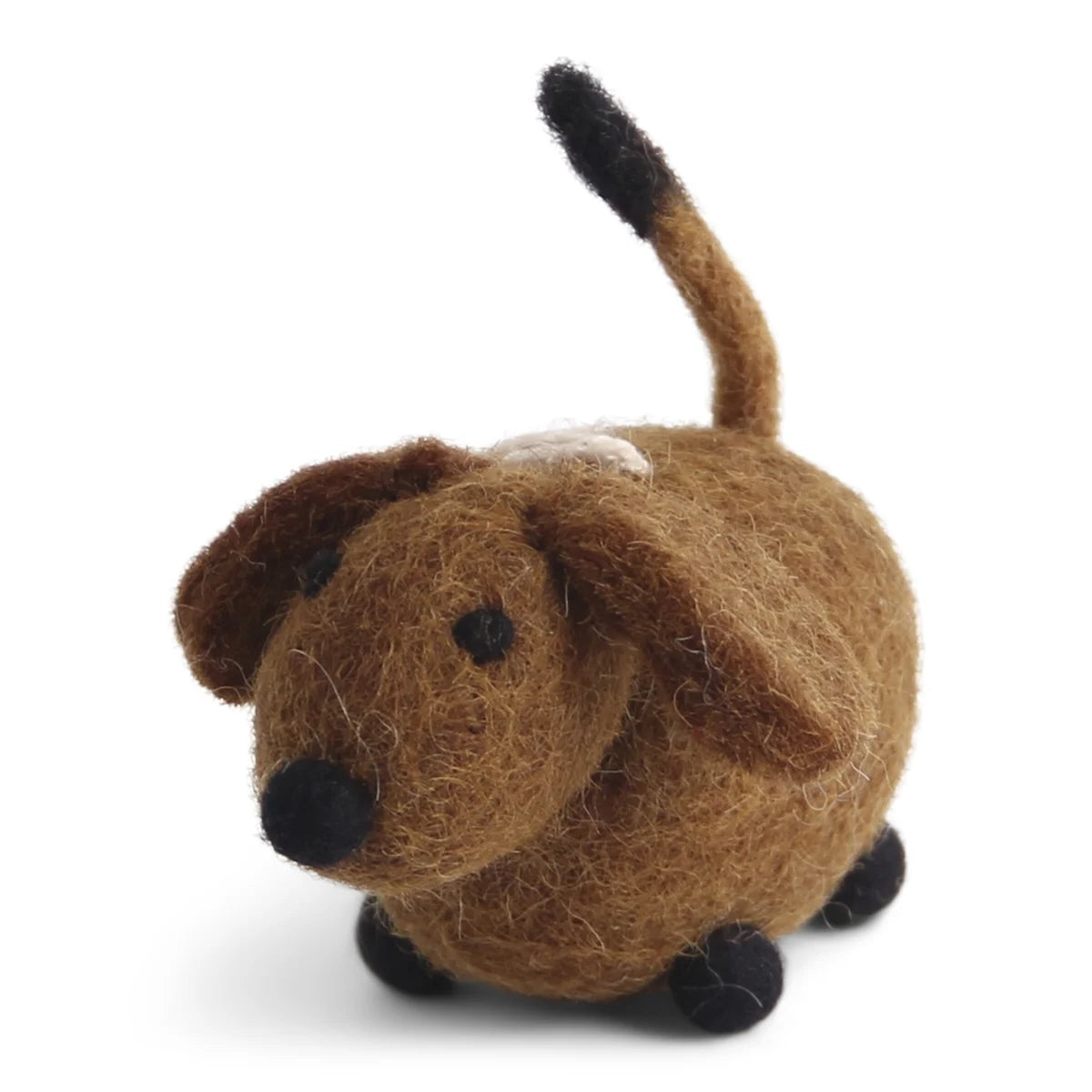 Felt Christmas Tree Decoration - Dog (Dachshund)
