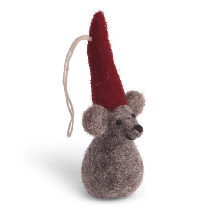 Felt Christmas Tree Decoration - Christmas Mouse