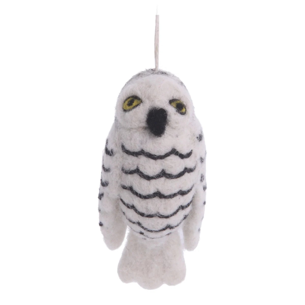 Felt Christmas Tree Decoration - Snow Owl