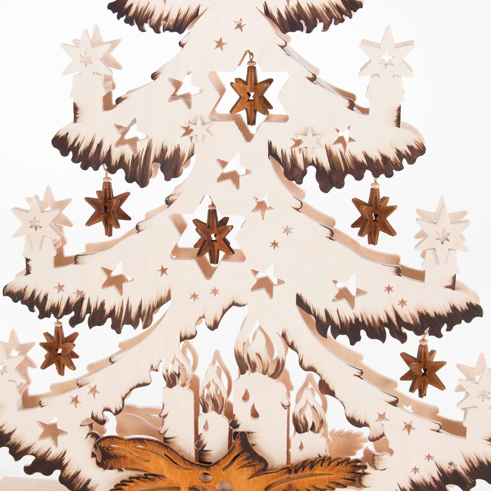 Lighted Arch (Schwibbogen) - Classic - Glowing Christmas Tree