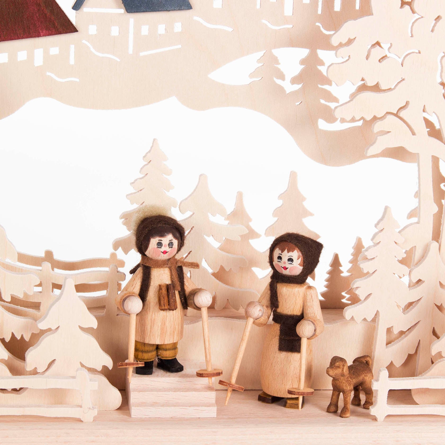 Lighted Arch (Schwibbogen) - Classic - Winter Wonderland