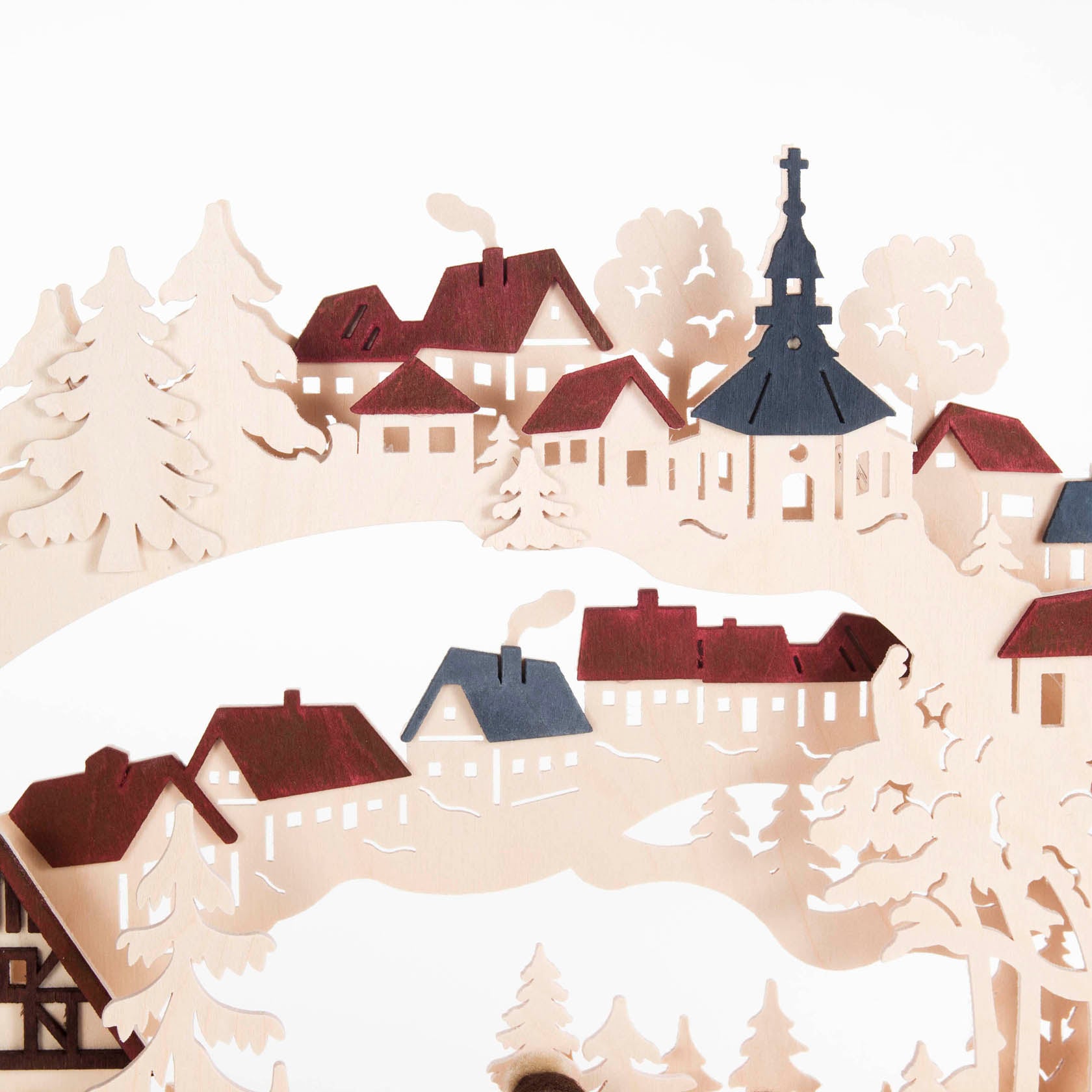 Lighted Arch (Schwibbogen) - Classic - Winter Wonderland