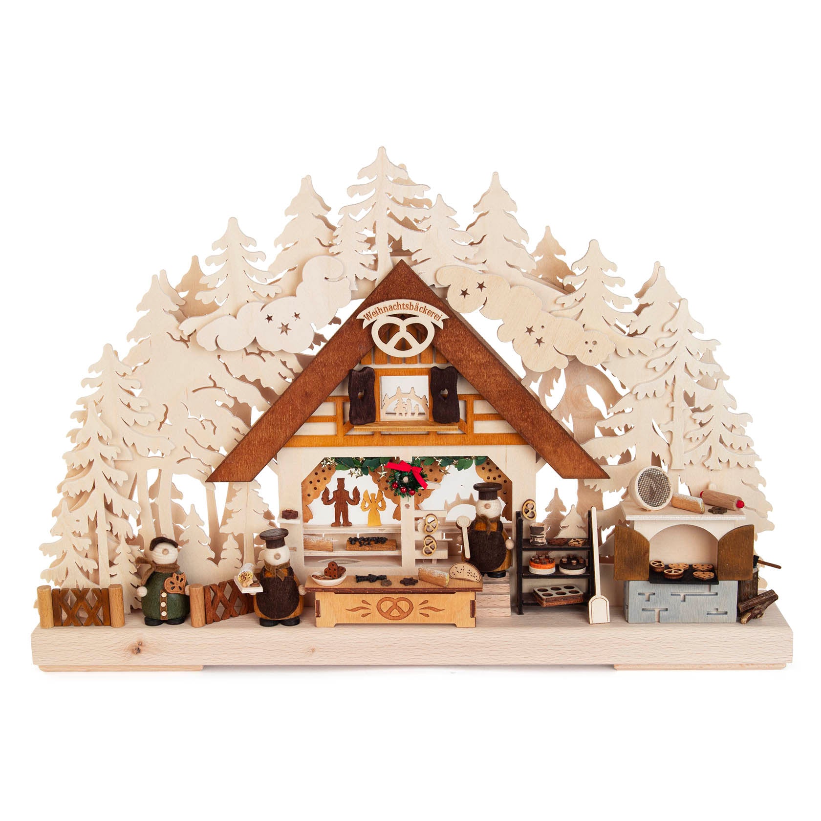 Lighted Arch (Schwibbogen) - Premium - Christmas Bakery