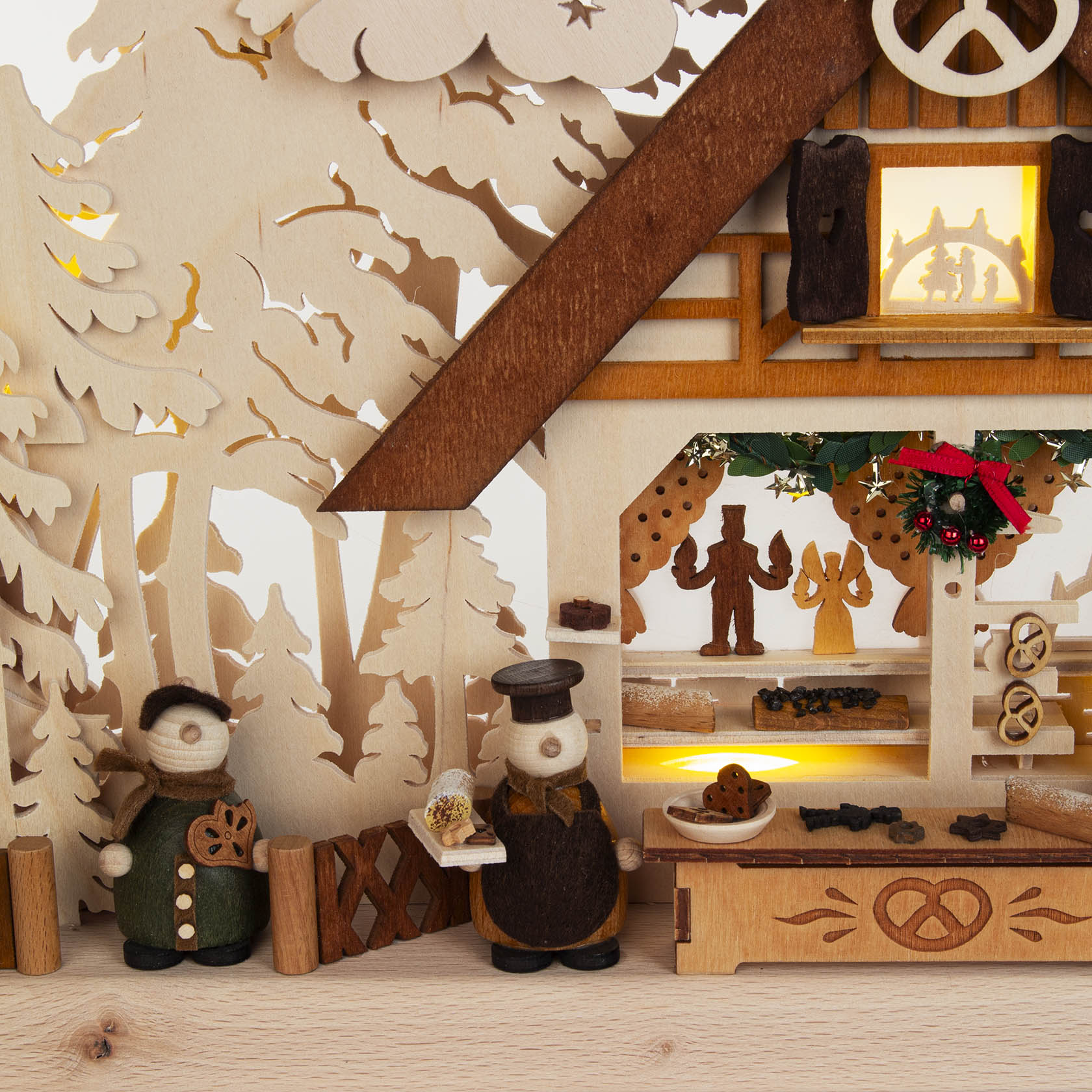 Lighted Arch (Schwibbogen) - Premium - Christmas Bakery