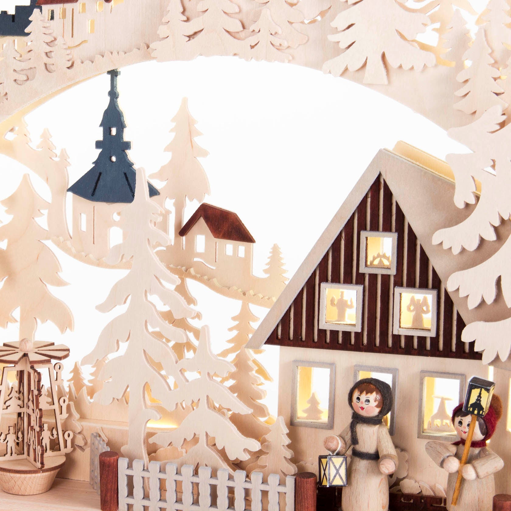 Lighted Arch (Schwibbogen) - Classic - Lantern Walk