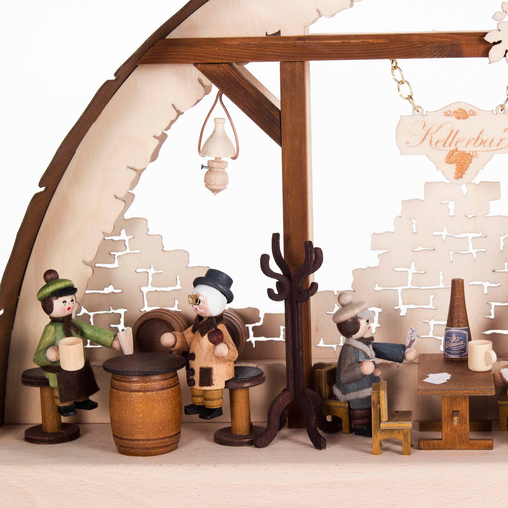 Lighted Arch (Schwibbogen) - Premium - Cozy Wine Bar