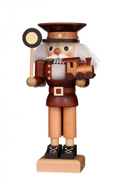 Nutcracker (Small) - Train Conductor (Natural)
