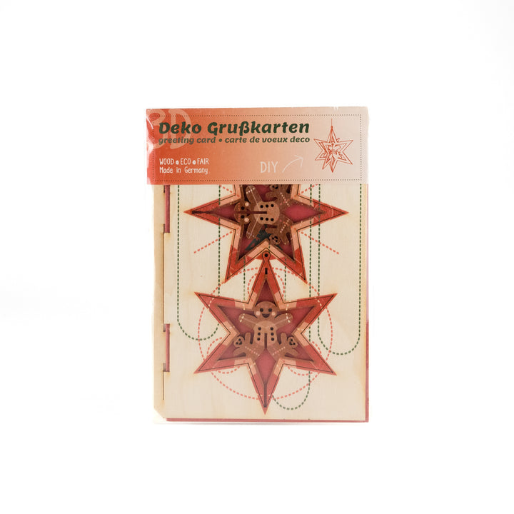 Crafty Card - Star Gingerbread