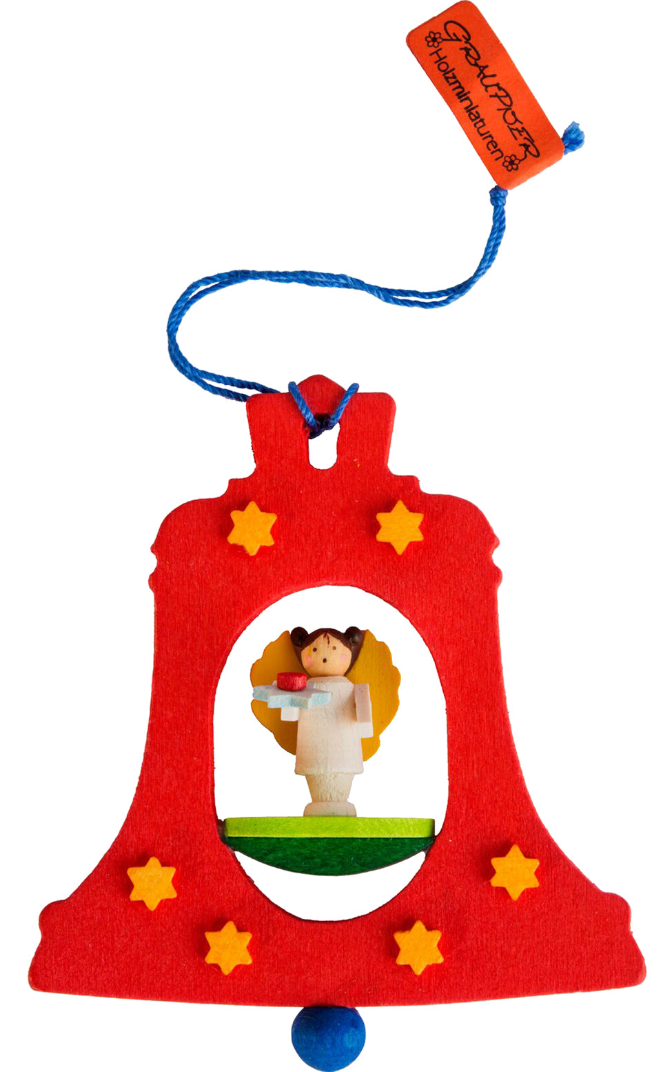 Christmas Tree Memories - Angel in Bell - Christmas tree decoration