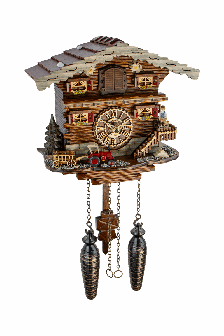 Enchanted Black Forest Cuckoo Clock - Rustic Alpine Lodge