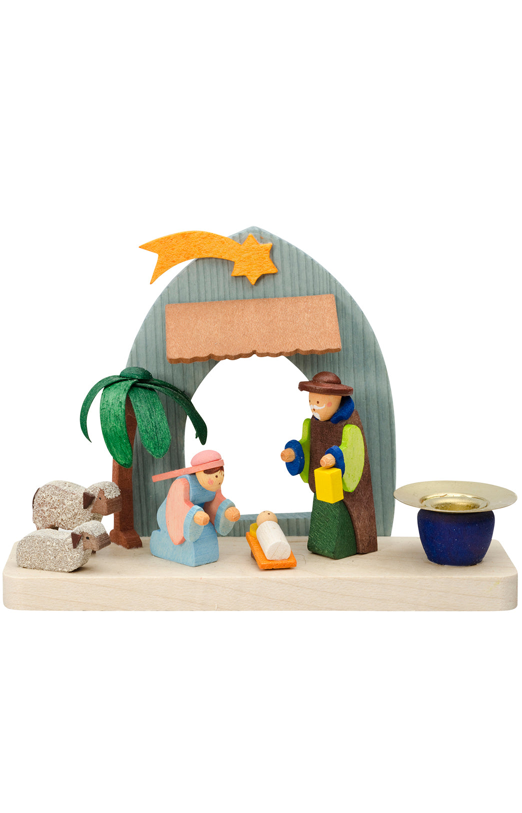 Candle holder - Nativity