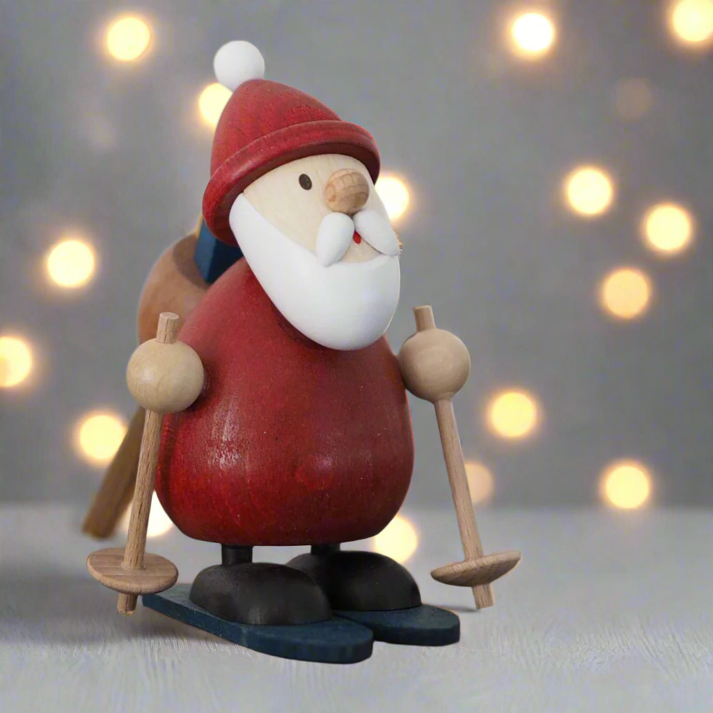 Weihnachtsmann Collectibles - Santa Skiing – The German Christmas