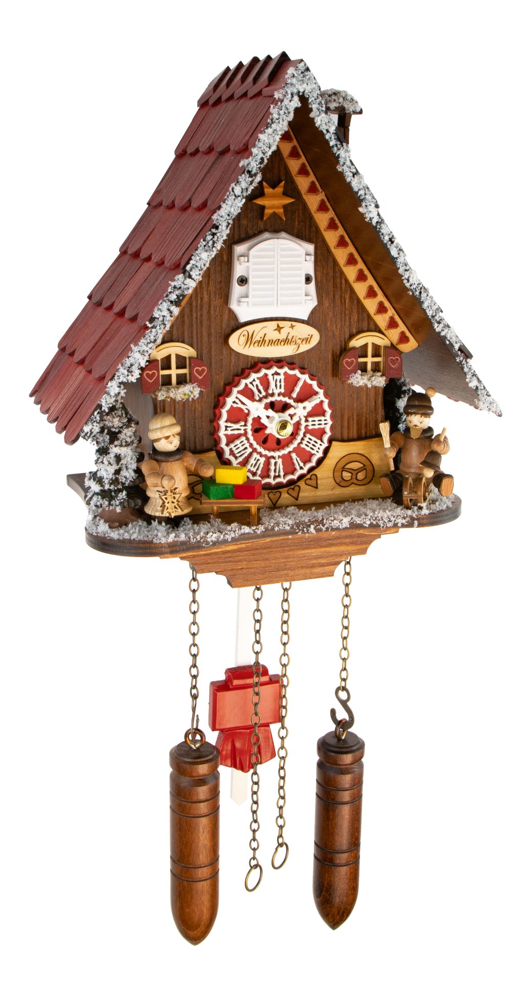 Enchanted Black Forest Cuckoo Clock - Woodland Woodcarvers