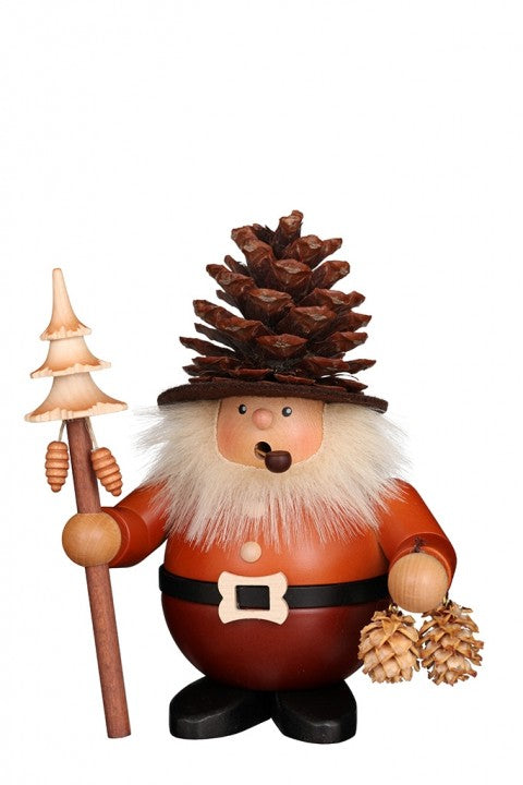 Incense Burner - Premium - Fir Cone Santa's Helper