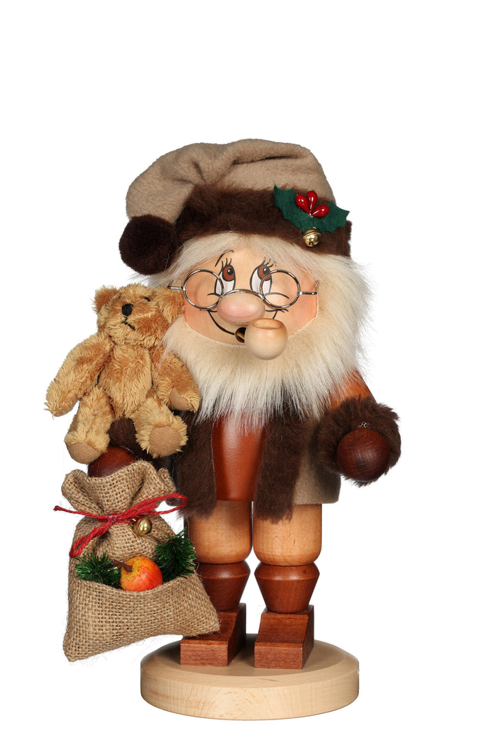 Incense Burner - Collector's Edition - Dwarf Santa with Teddy
