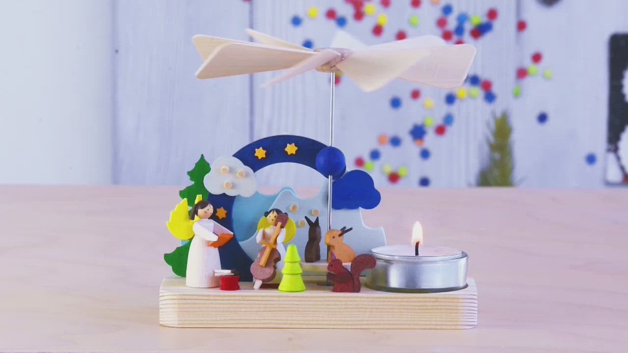 Christmas Pyramid (Small) - Angel Choir