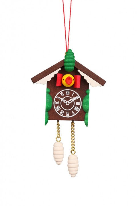 Cuckoo Clock - Snow-capped Roof - Christmas tree decoration