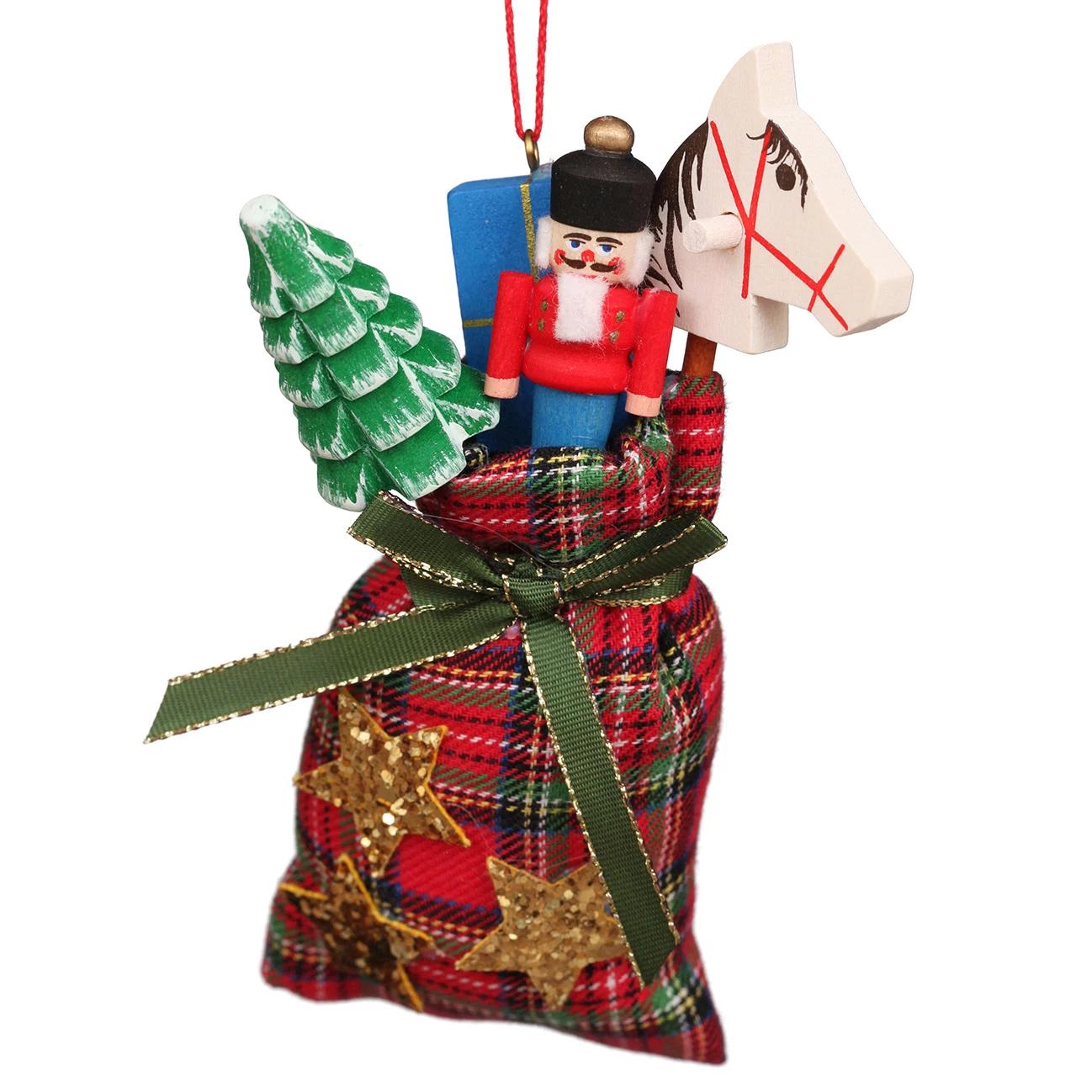 Christmas sack full of presents - Christmas tree decoration
