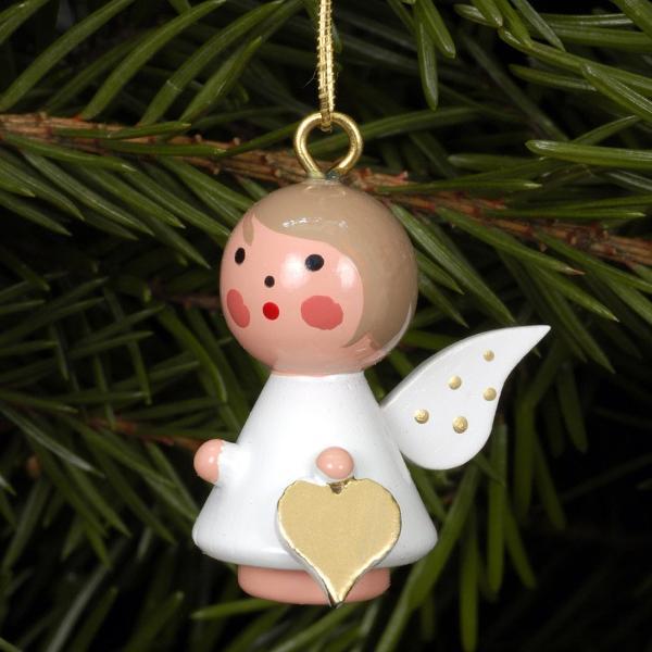 Mini angel - Golden wings - Christmas tree decoration