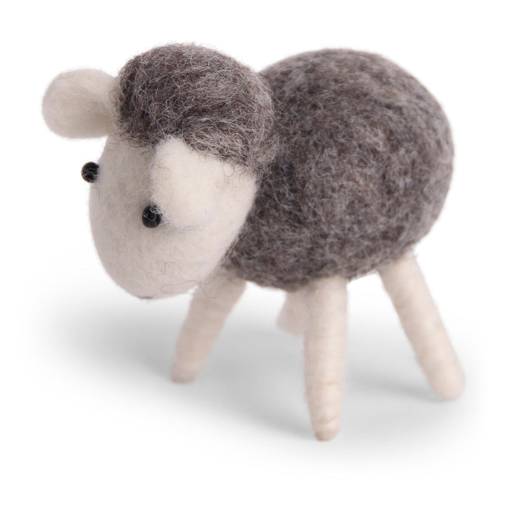 Lamb Figurine (Grey) - Little Lamb