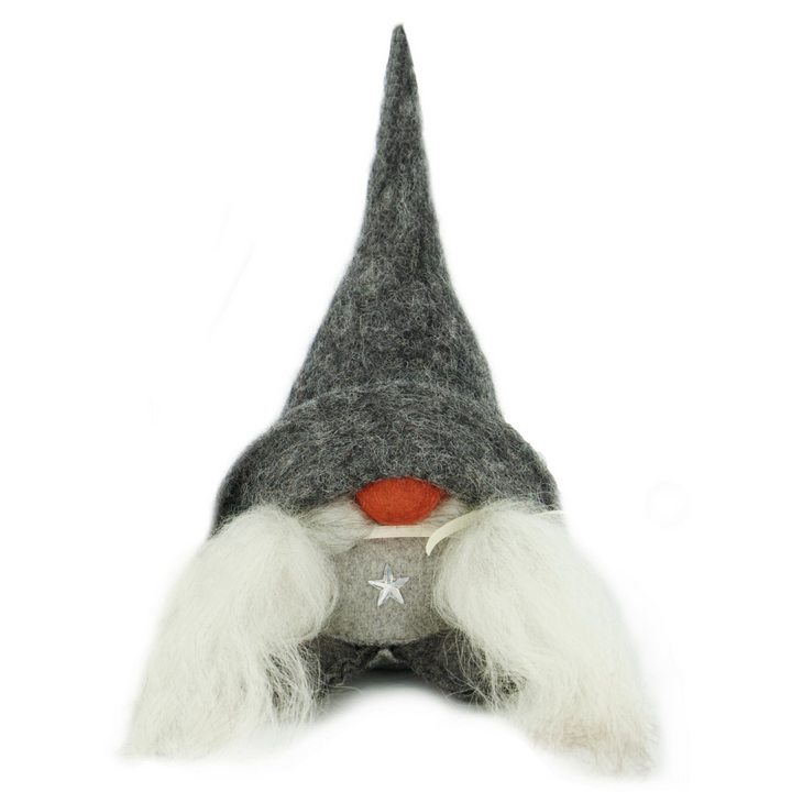 Tomte Gnome - Selma (Grey Cap)