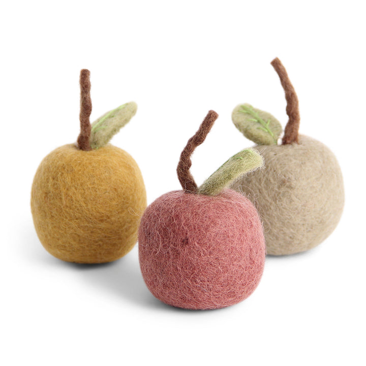 Apples -  Pastel (Set of 3) - Hanging Decorations