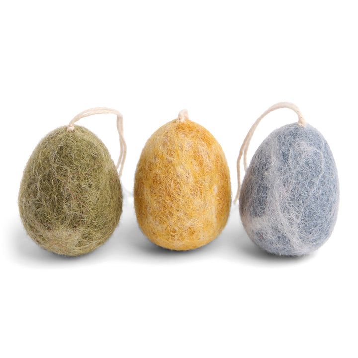 Easter Eggs - Marble (Set of 3) - Hanging Decorations