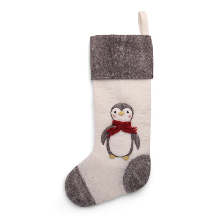 Felt Christmas Stocking - Penguin