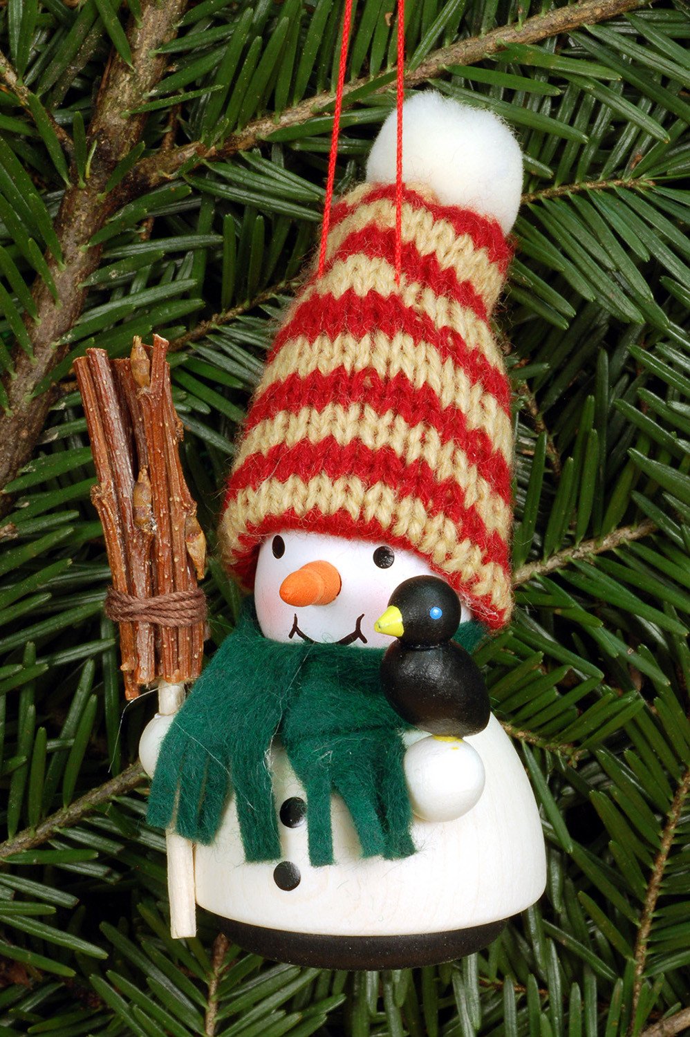 Little gnome Christmas tree decoration - Snowman