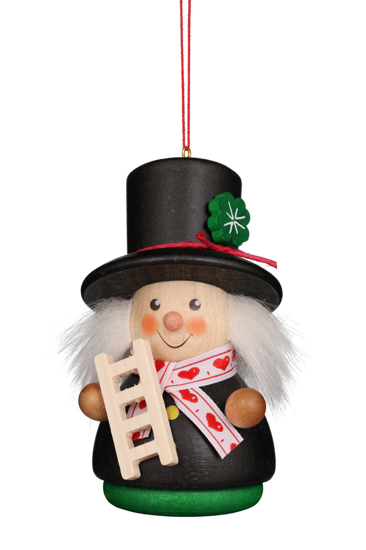 Little gnome Christmas tree decoration - Lucky Chimney Sweep