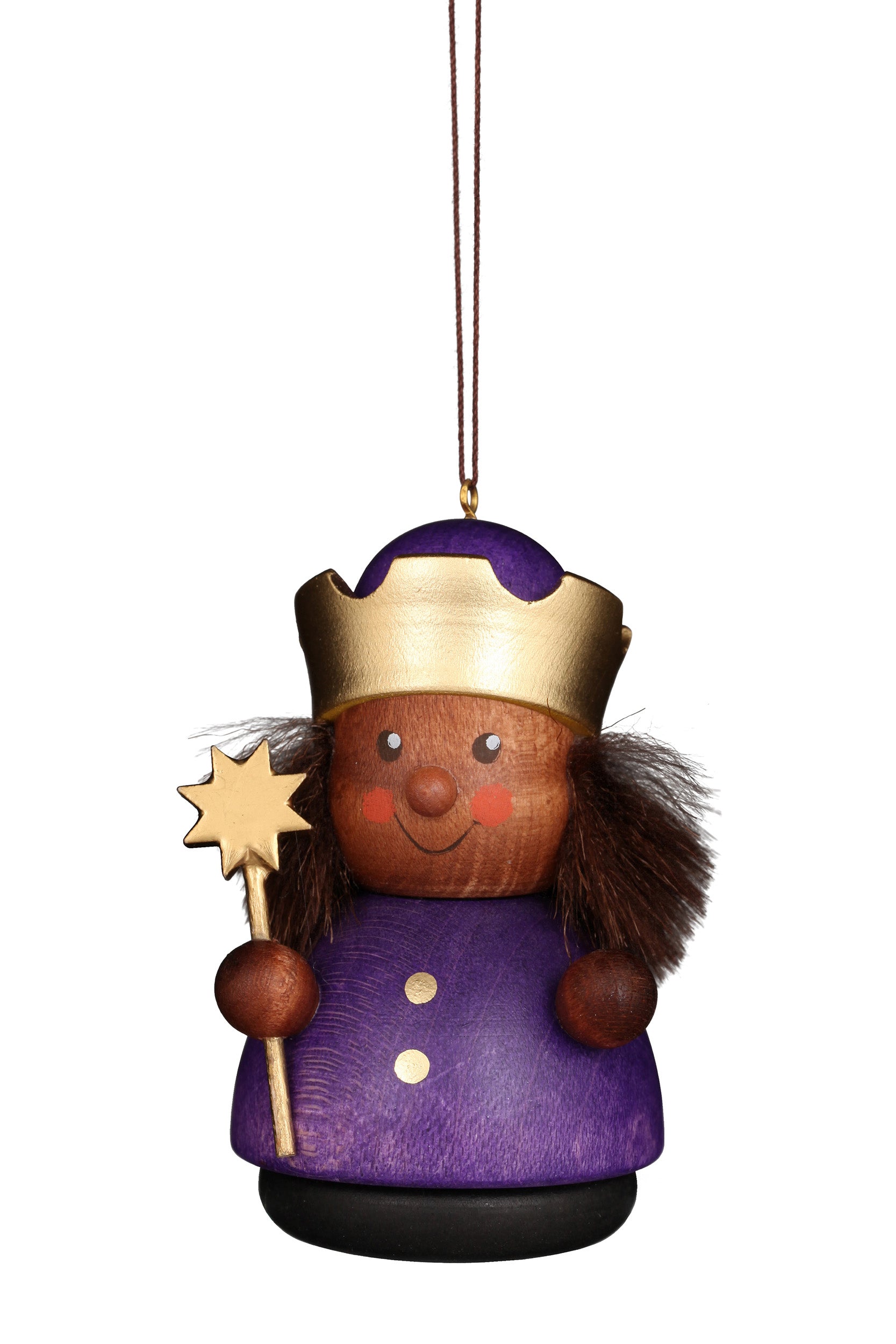 Little gnome Christmas tree decoration - Three Kings (Set of 3)