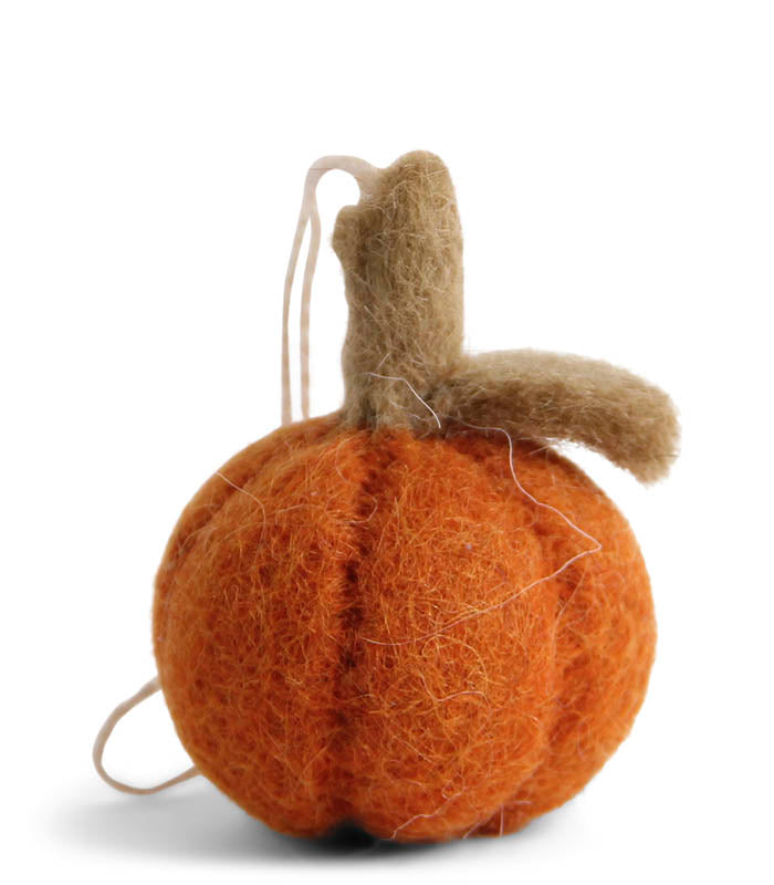 Fall Hanging Decoration - Pumpkins (Orange set of 3)
