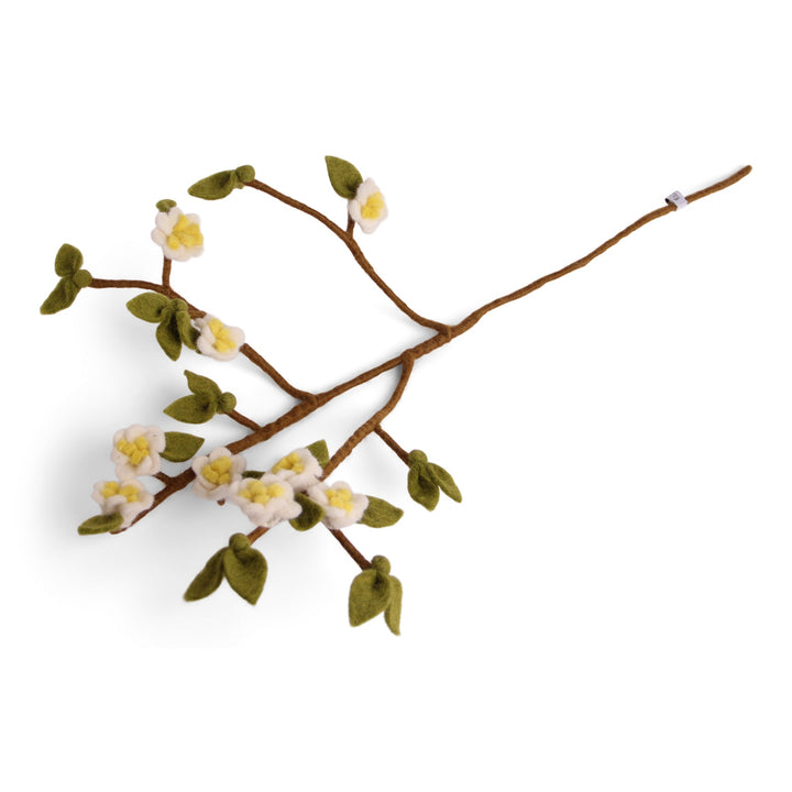 Felt Foliage - Branch with Apple Blossoms (Large)