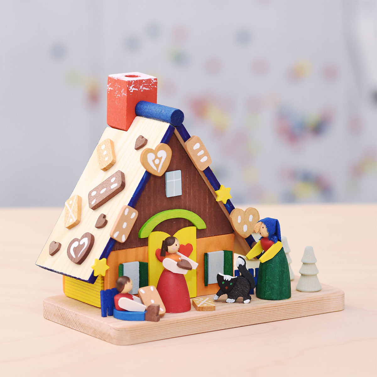 Incense Burner (House) - Gingerbread House with Hansel & Gretel