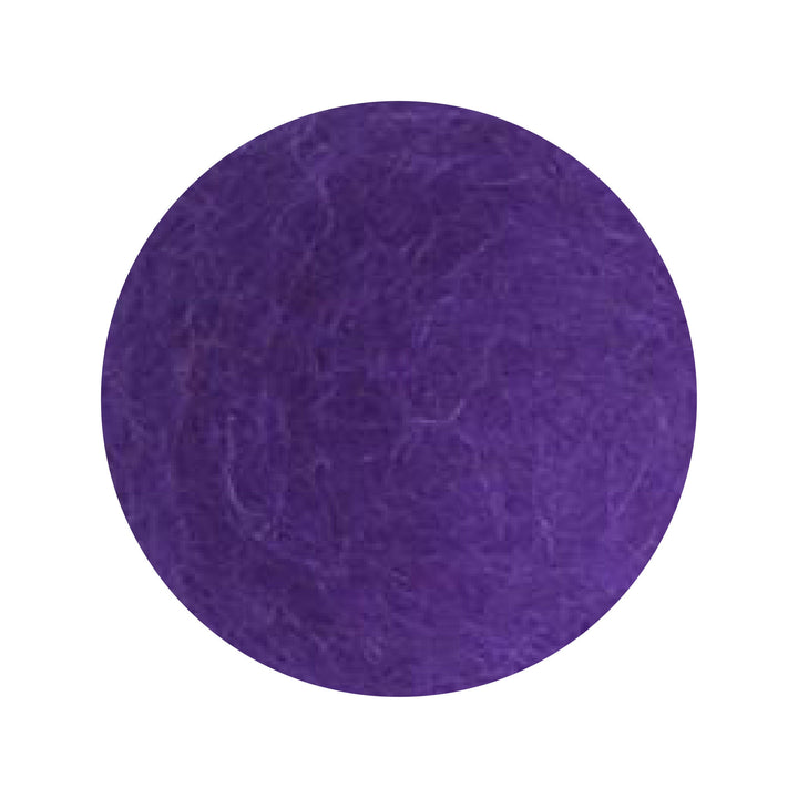 Felt Flowers - Blossom Medium (3.5cm) - Purple