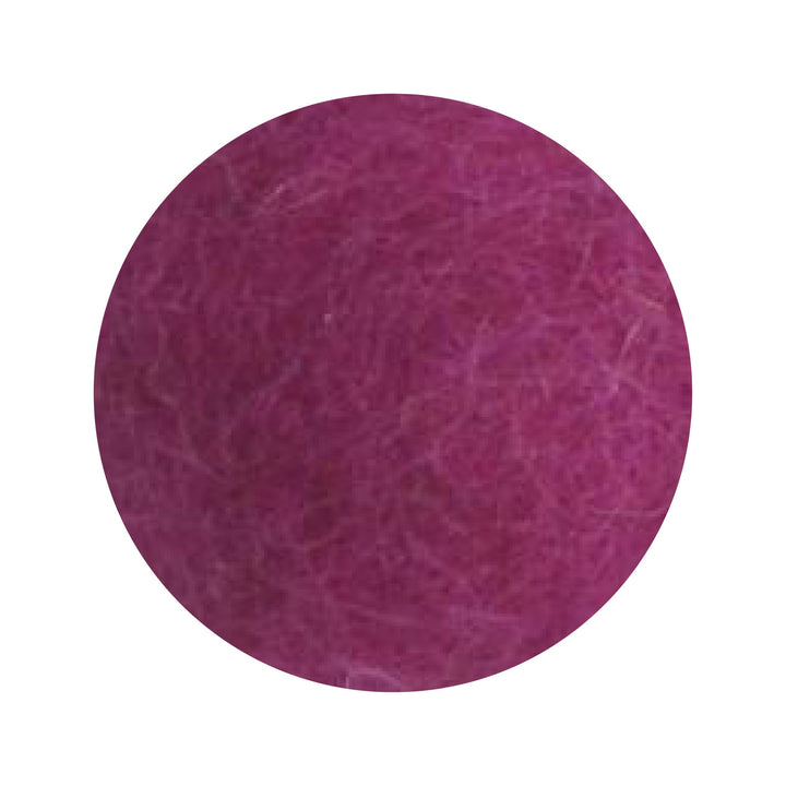 Felt Flowers - Blossom Medium (3.5cm) - Purple (Dark)