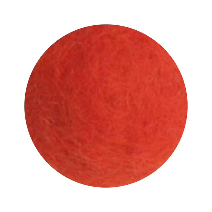 Felt Flowers - Blossom Medium (3.5cm) - Orange (Rust)