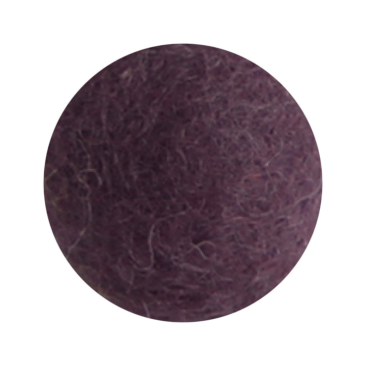 Felt Flowers - Blossom Small (2cm) - Purple (Deep Lavender)