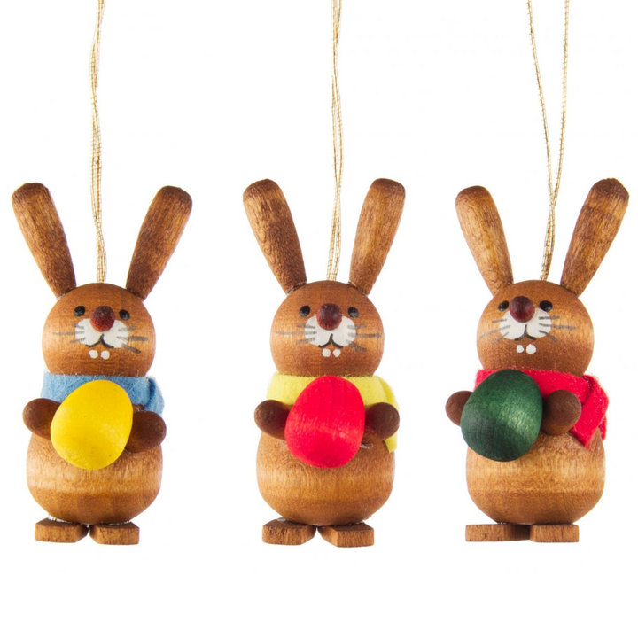 Bunny Trio (Set of 3)- Hanging Easter decoration