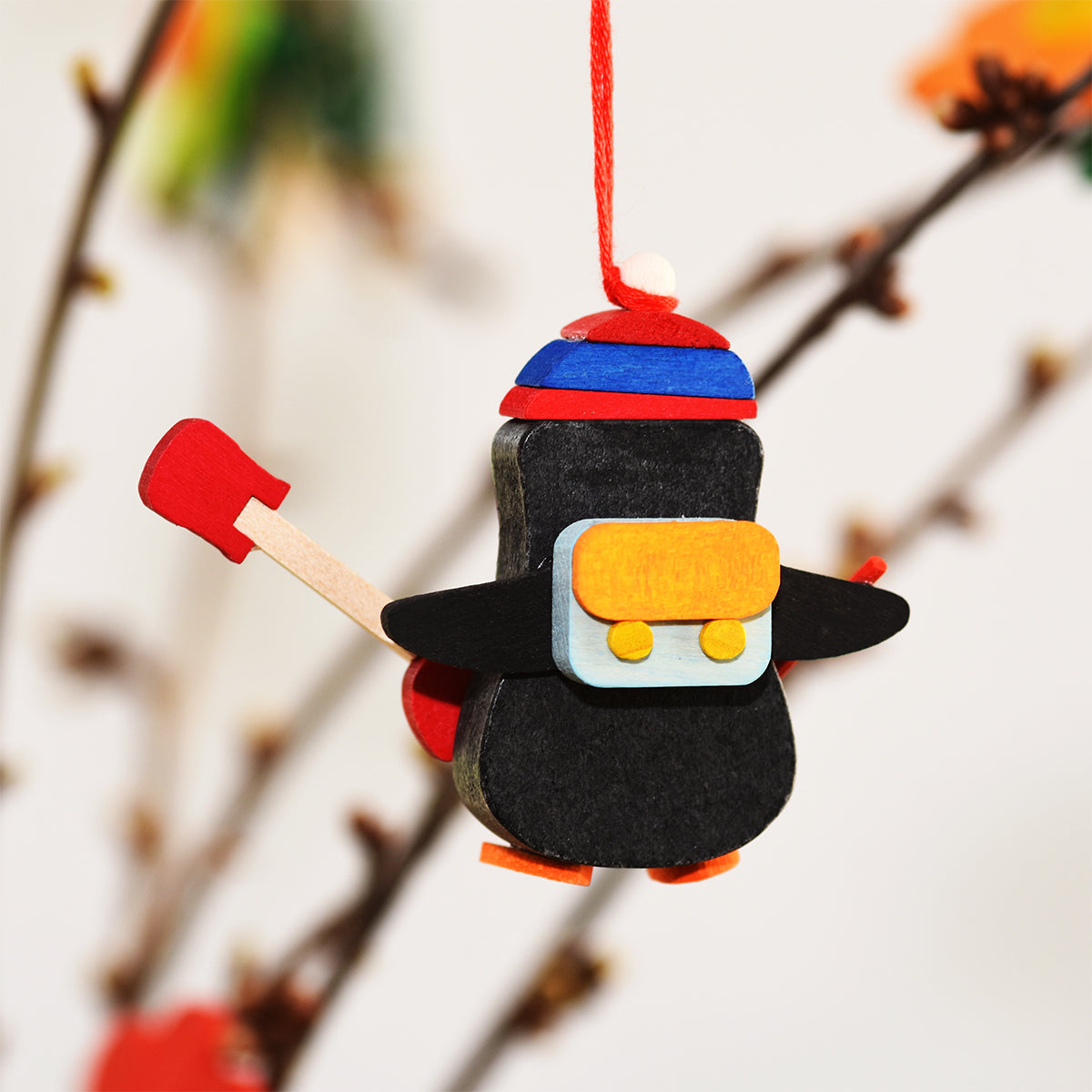 Penguin jazz trumpeter - Christmas tree decoration